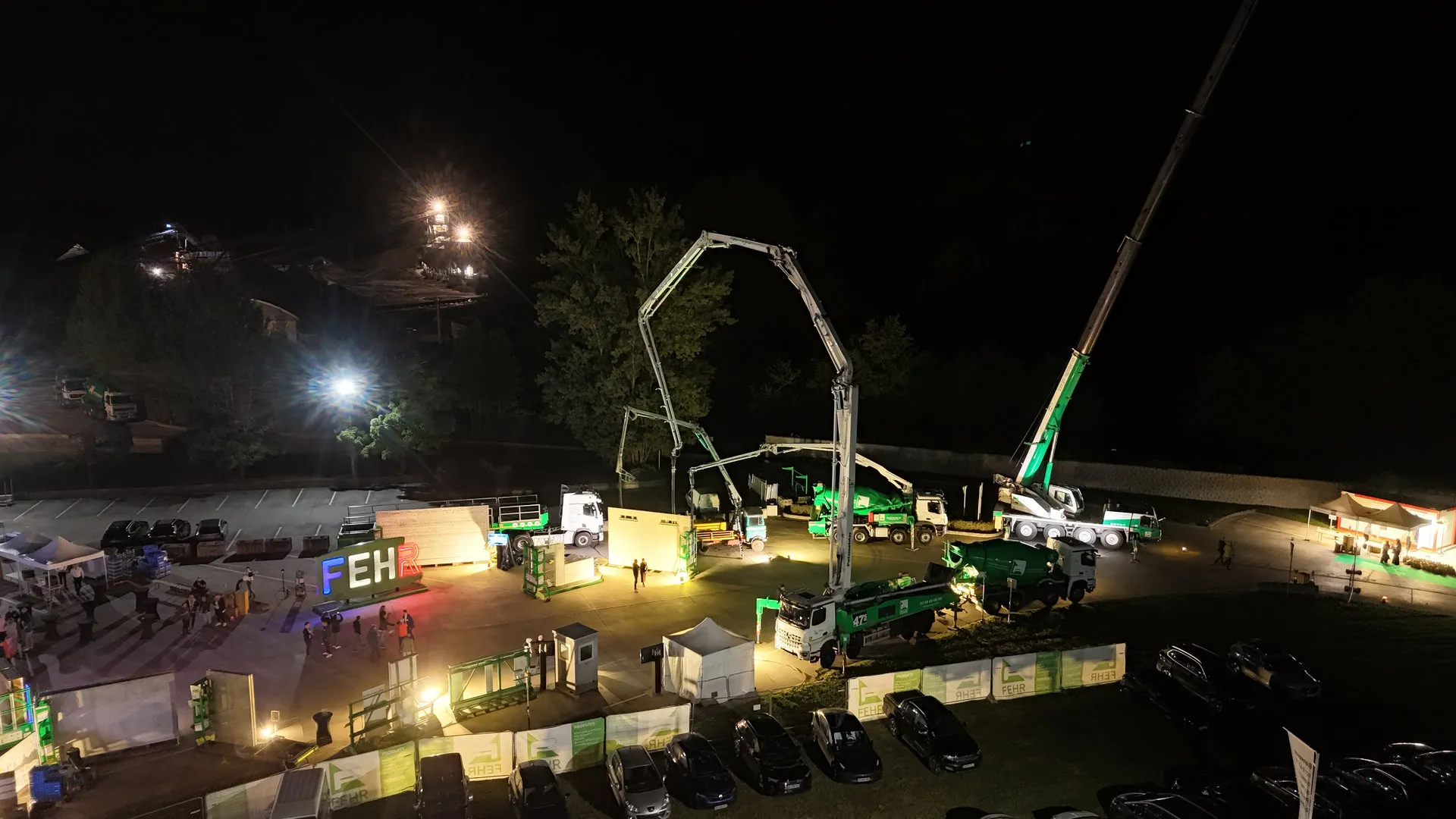 Vue aérienne du site FEHR Group