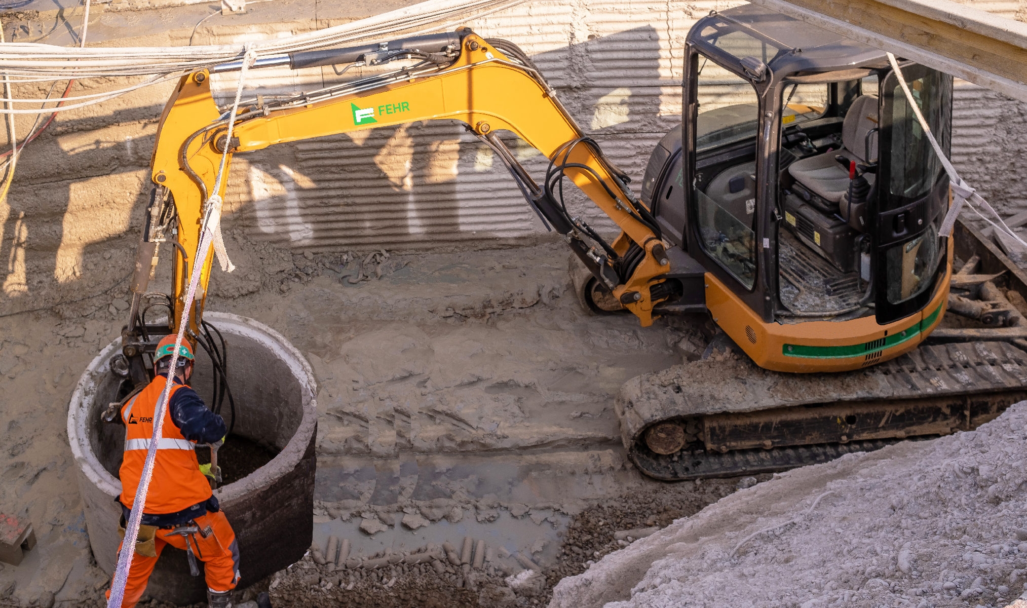 Mini Pelle sur chenilles | FEHR Group