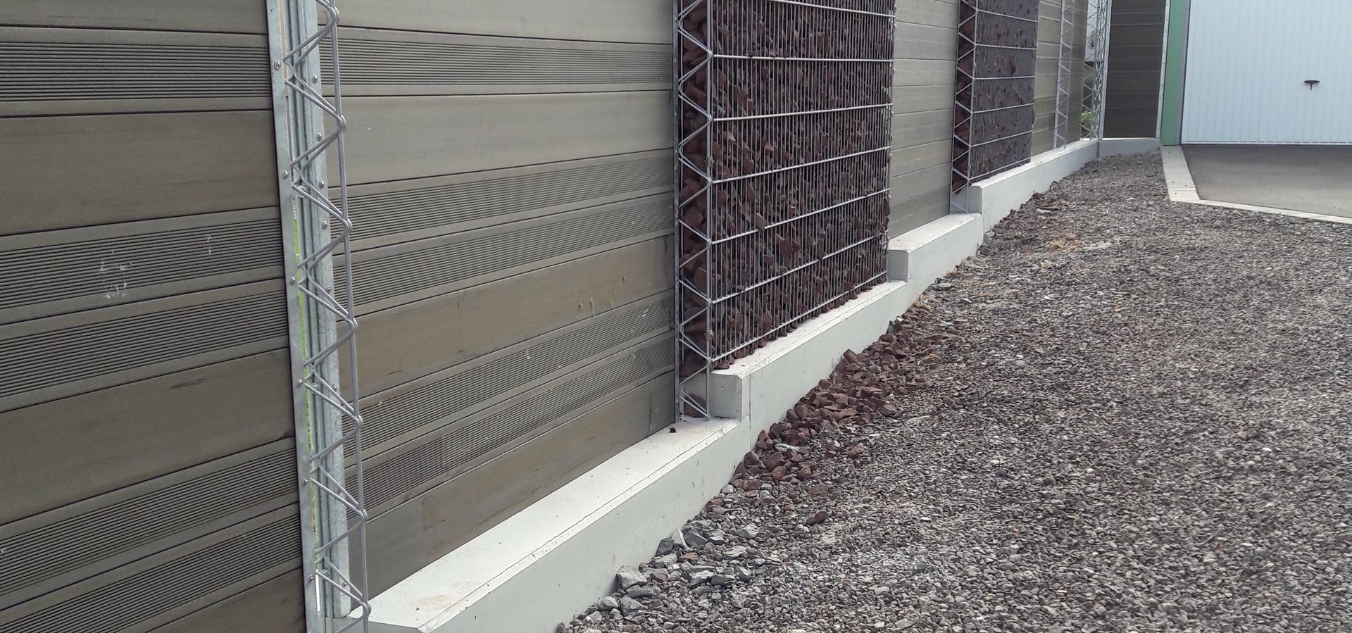 Béton de fondations légères