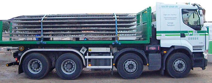 Camion 4 essieux Ampliroll (Spécial prédalle)