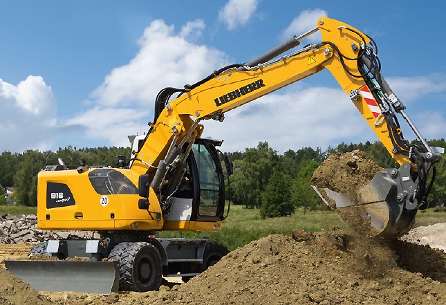 pelle pneus 16T Komatsu | FEHR Group